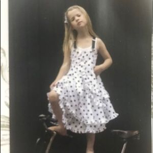 Jottum Girls Salanya Polka Dot Suspender Dress 12